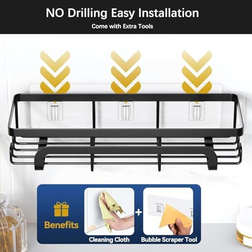 15 Pack Gexinsly Shower Caddy Adhesive Replacement