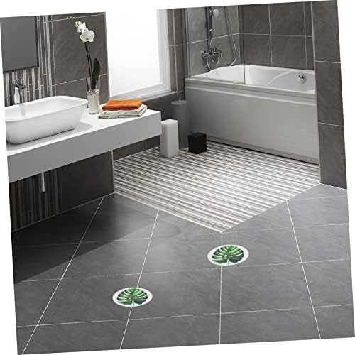 PRETYZOOM Leaf Shape Anti Slip Bath Decals