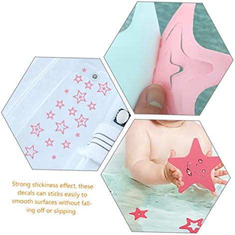 Ciieeo 12pcs Non-Slip Star Floor Stickers