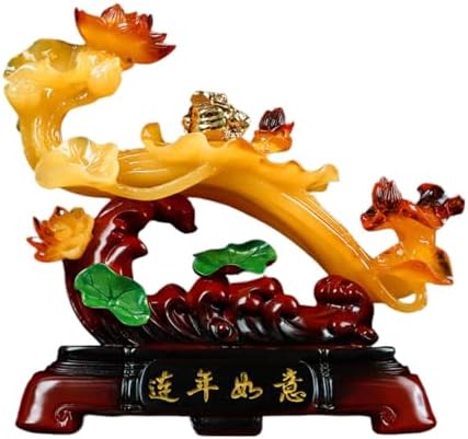 Handcrafted Resin Wealth Statue with Feng Shui Meaning