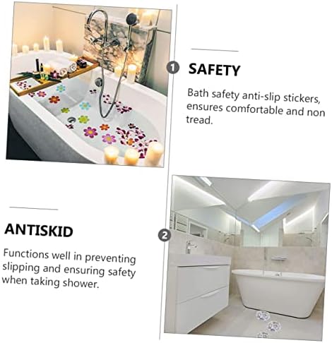 VOSAREA 14Pcs Bath Safety Stickers for Showers and Pools