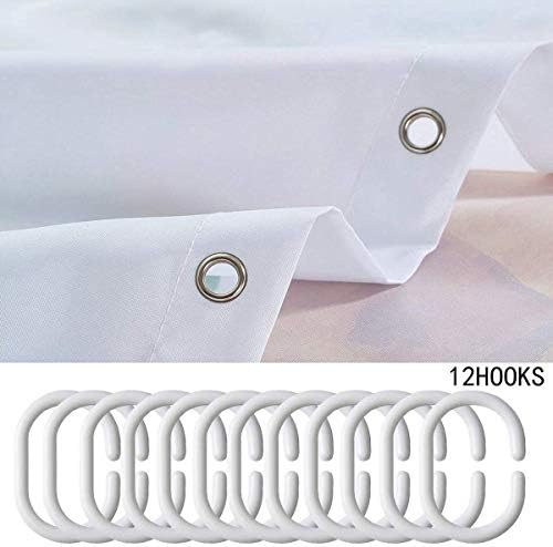 Erosebridal Pink Bow Bath Curtain 72x72 Cute Bowknot Shower Curtain Set