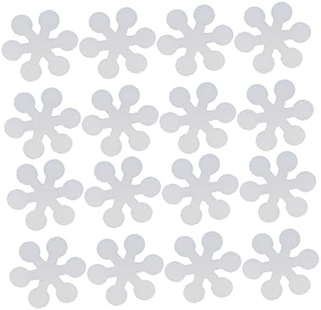 Ciieeo Non-Slip Bath Treads with Snowflake Design 20 Pcs 1