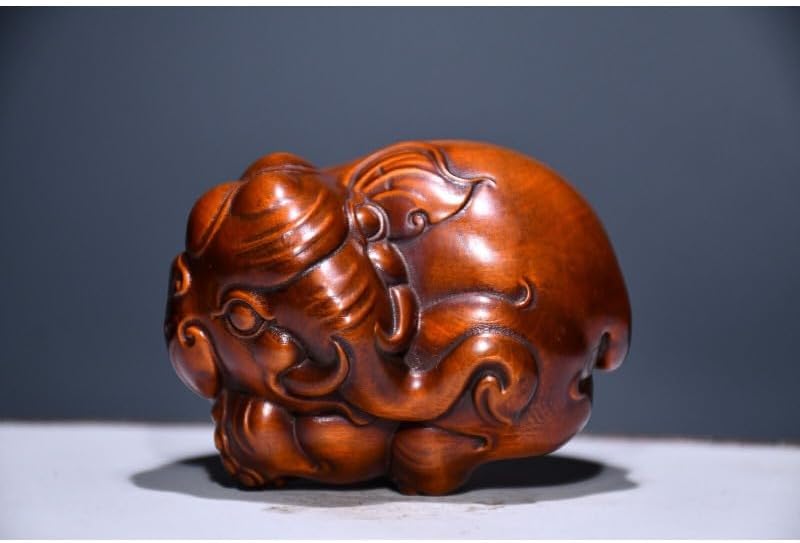 Handmade Meditating Elephant Statue Home Decor