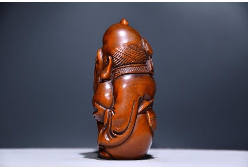LimpaC Handmade Boxwood Longevity God Statue