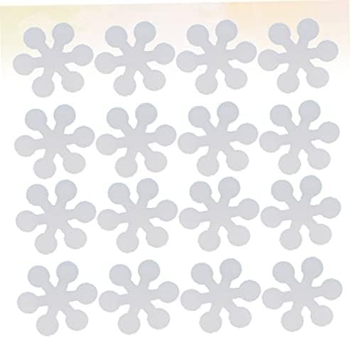 Ciieeo Non-Slip Bath Treads with Snowflake Design 20 Pcs 1