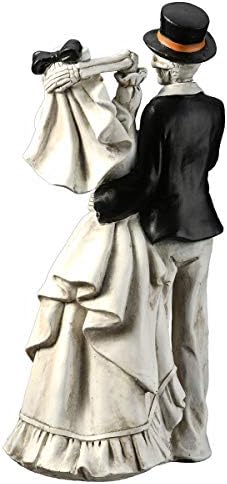 National Tree Company Skeleton Bride and Groom Decoration 11 Inch