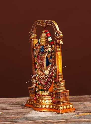 Generic Tirupati Balaji Idol of Lord Vishnu - Mini Statue