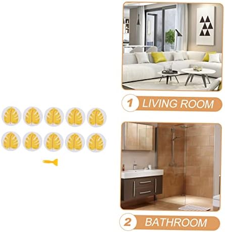 FONDOTIN Boys Girls Bath Stickers Tan Anti-Slip Waterproof Bathtub Appliques