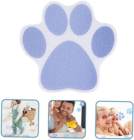 ABOOFAN 20 Pcs Dog Paw Print Non-Slip Stickers 1