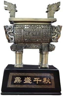 Feng Shui Wealth Prosperity Statue - Resin Material Bronze Tone