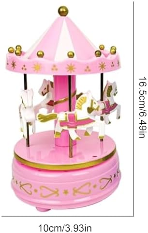 Golden Music Box Sculpture for Home Decor