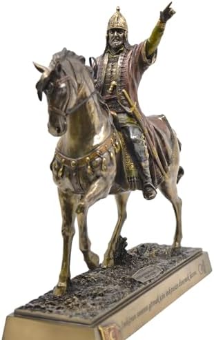 Generic Fatih Sultan Mehmet Bronze Statue - Ottoman History Decor