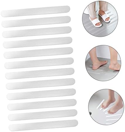 Ciieeo 12pcs Transparent Bathtub Non Slip Stickers