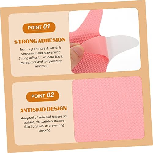 Ciieeo Bathtub Stickers Non-Slip 24pcs Peva Material Safe for Kids