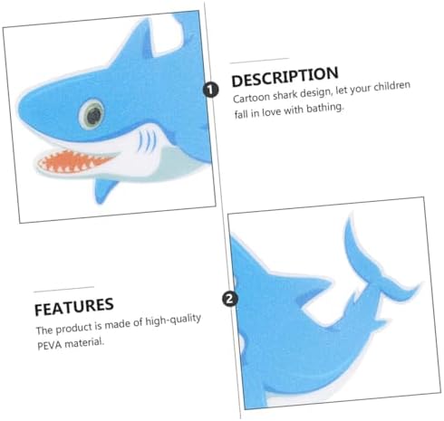 Ciieeo Non-Slip Waterproof Bathtub Stickers with Cartoon Design