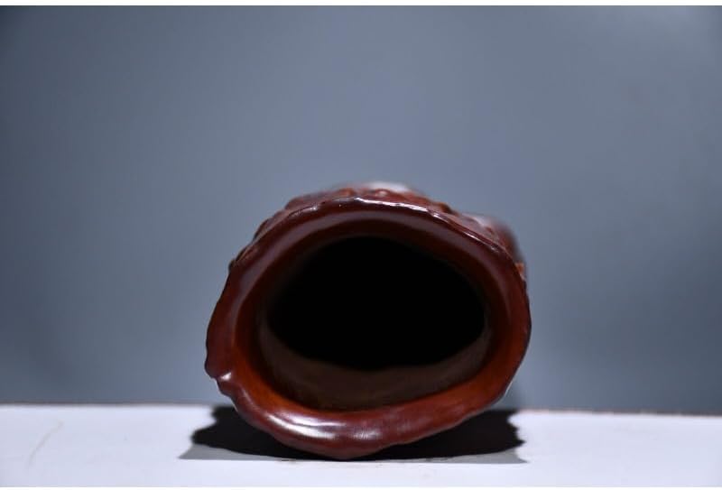 LimpaC Collection Boxwood Tree Grain Brush Pot Statue