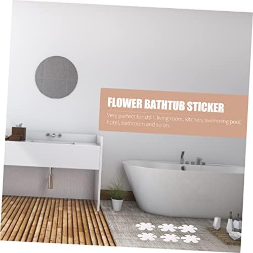 20pcs Non-Slip Flower Stickers for Bathroom
