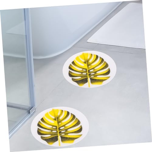 Ciieeo Non-Slip Leaf Bathtub Decals
