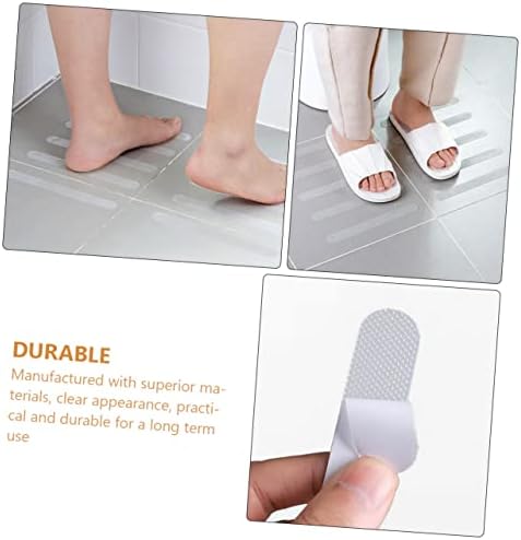 VOSAREA 12Pcs Non-Slip Bath Stickers for Safety
