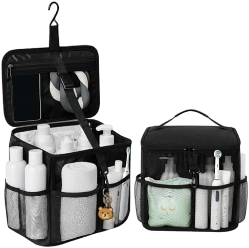 Lemoobolsa Mesh Shower Caddy Black