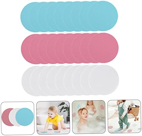 36pcs Round Bathtub Floor Stickers Non-Decals for Bathroom Kitchen
