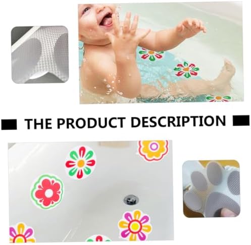 Ciieeo 12pcs Waterproof Cartoon Tile Stickers for Bath and Pool