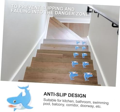 Ciieeo Non-Slip Waterproof Bathtub Stickers with Cartoon Design