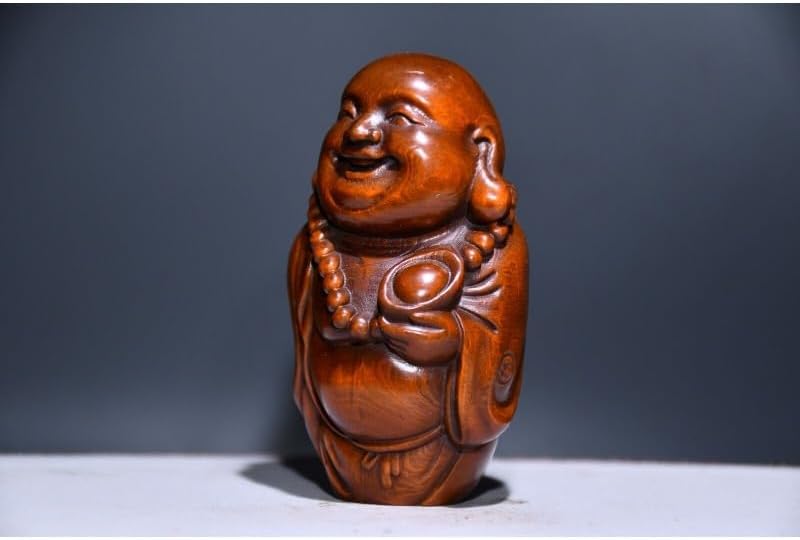 LimpaC Collection Boxwood Buddha Handmade Sculpture