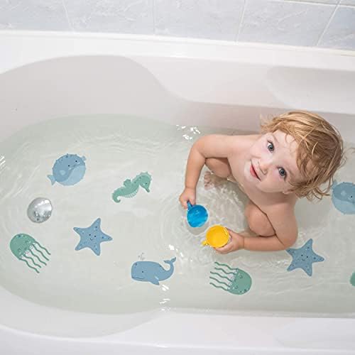 Crafty Critters Non-Slip Bathtub Stickers 10 Pack Under The Sea 1