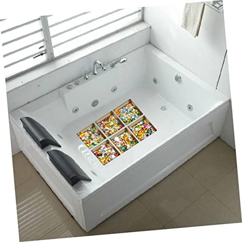 Ciieeo 3D Non Slip Bathtub Decals for Bathroom Wall Stickers