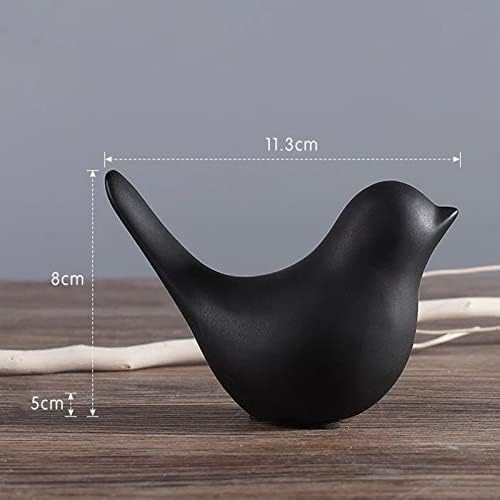 Modern Ceramic Bird Statue for Home Decor