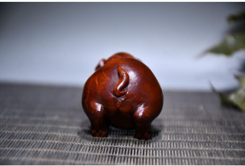 Boxwood Zodiac Pig Statues - 12 Lovable Animal Sculptures