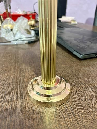 Brass National Emblem Ashoka Stambh Sculpture 11 Inches