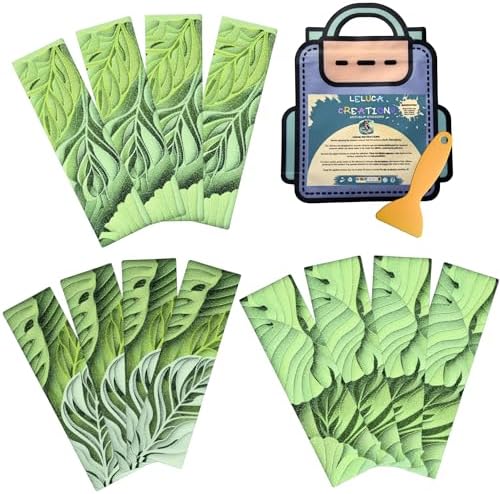Non-Slip Bathtub Stickers 12PCS Nature Design Safety Appliques