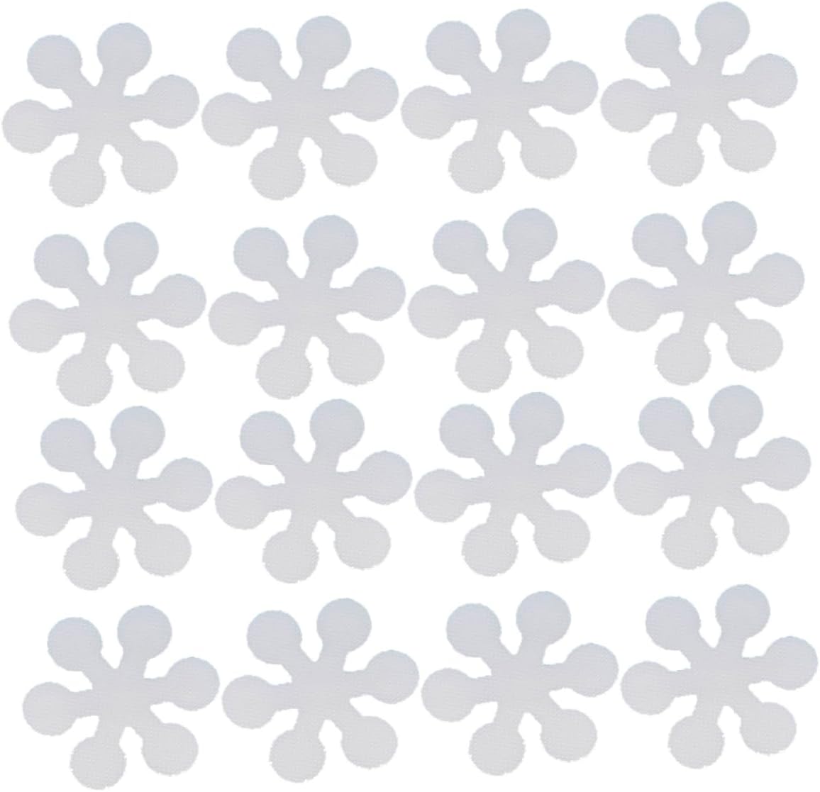 Ciieeo Non-Slip Bath Treads with Snowflake Design 20 Pcs 1