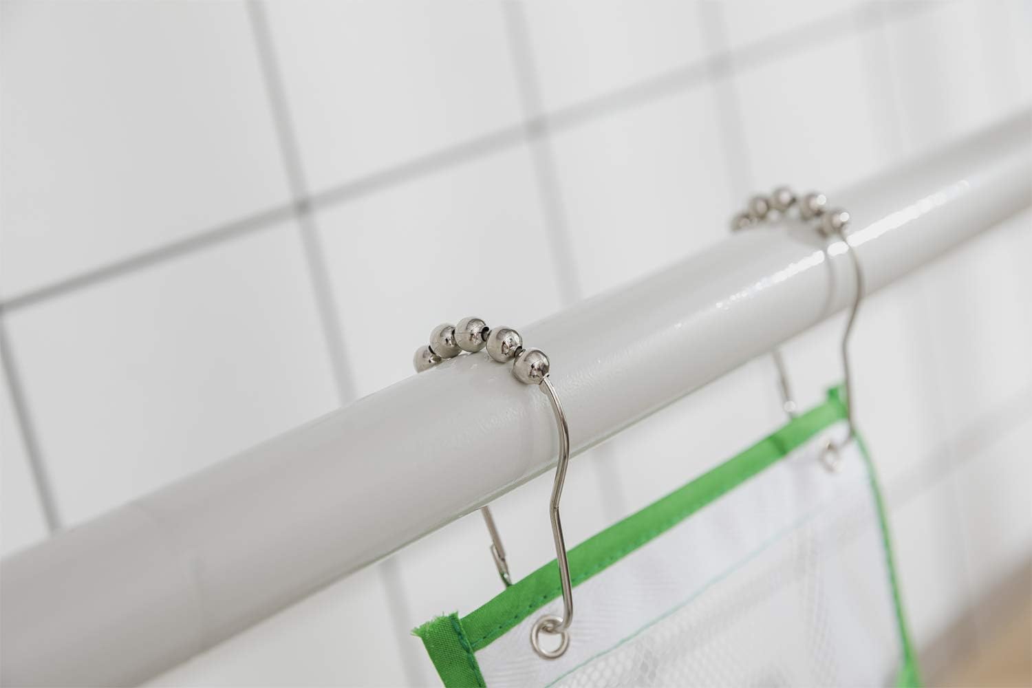 ALYER Hanging Storage Shower Caddy Organizer White