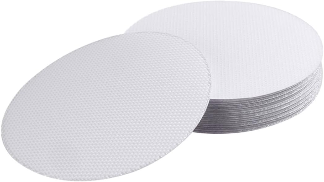 VOSAREA 36Pcs Round Peva Anti-Slip Bath Stickers