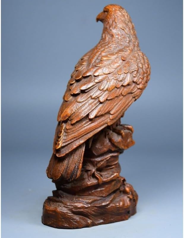 Boxwood Handcrafted Eagle Statue Decor Home Decor