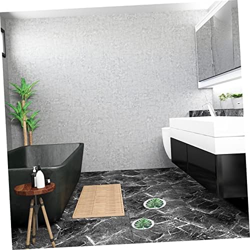 1 Set Non-Slip Tropical Leaf Bathtub Stickers