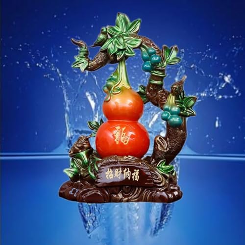 Feng Shui Resin Wealth Symbol Decor Statue - 28x17x38CM