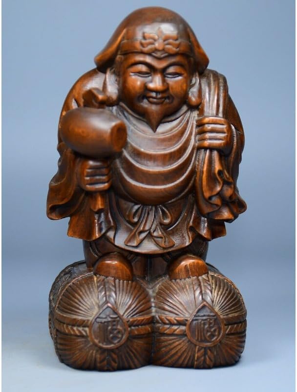LimpaC Handmade Boxwood Mahakala Statue