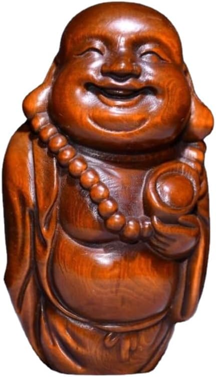 LimpaC Collection Boxwood Buddha Handmade Sculpture