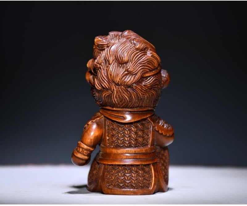 LimpaC Collection Boxwood Monkey King Statue