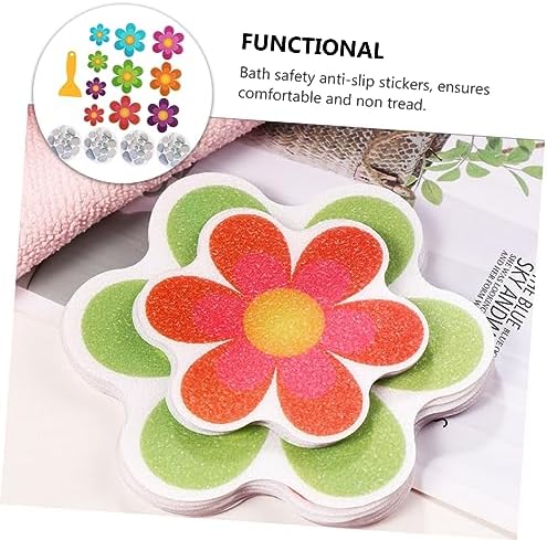 Ciieeo 14pcs Non-Slip Stickers for Bath and Kitchen 1