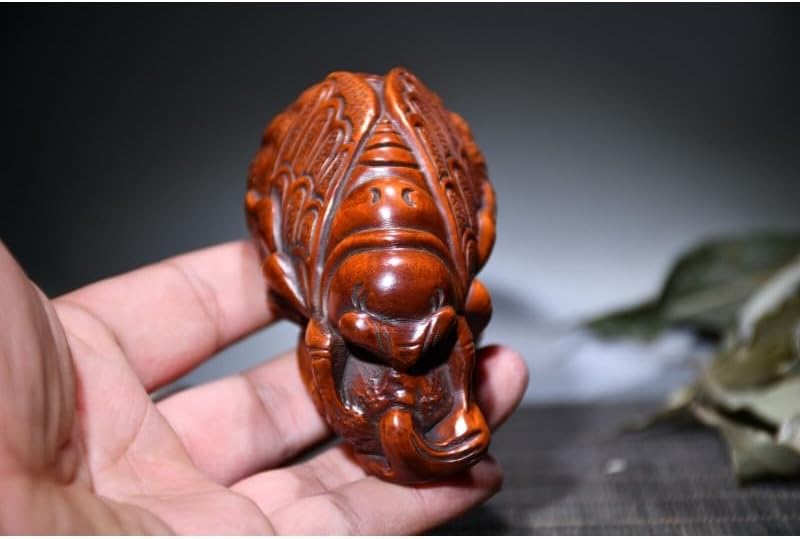 LimpaC Handmade Boxwood Wealth Statue