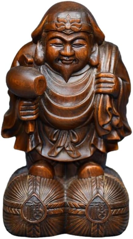 LimpaC Handmade Boxwood Mahakala Statue