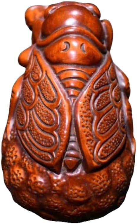 LimpaC Handmade Boxwood Wealth Statue