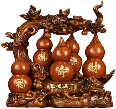Chinese Feng Shui Resin Wealth Prosperity Statue
