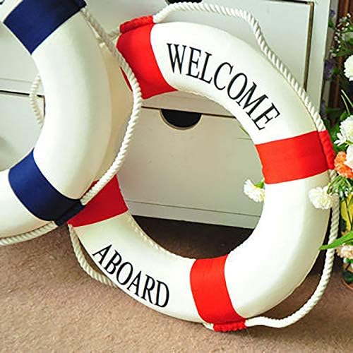 Nautical Lifebuoy Sculpture Home Decor Statue